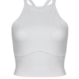 PORT DE BRAS Hanna crop top off white